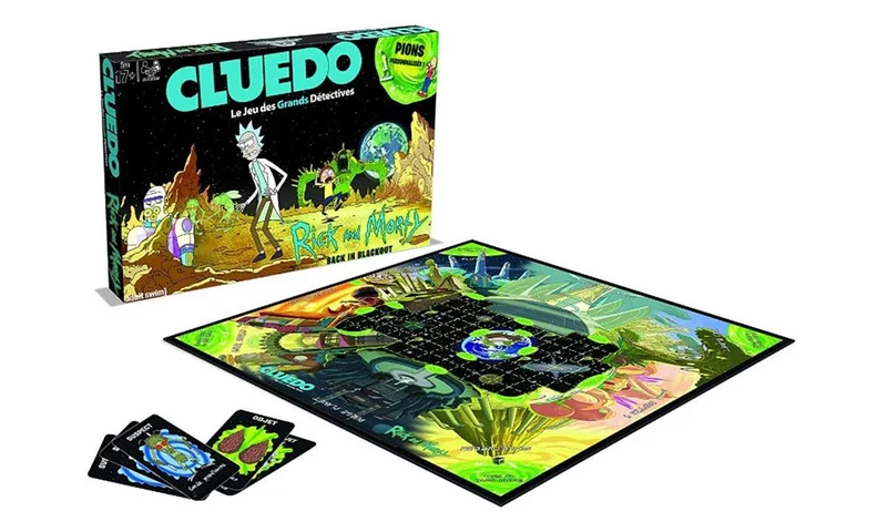 Настольная игра Cluedo Rick and Morty (реплика)