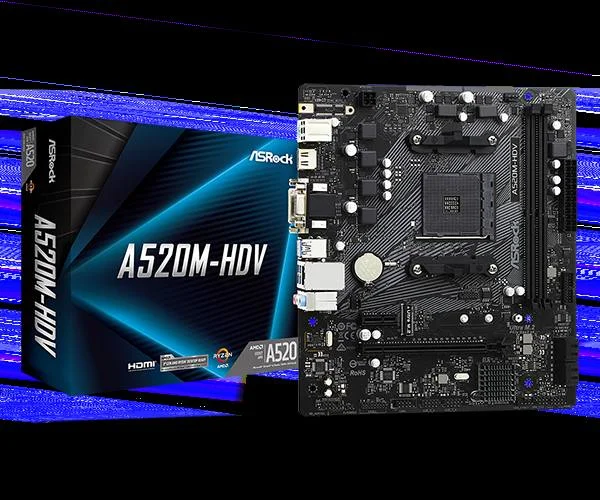 Материнская плата ASRock A520M-HDV