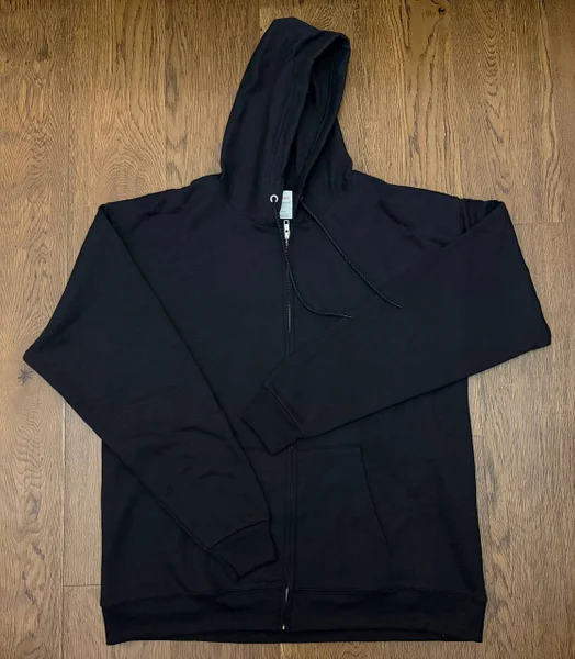 Флисовая толстовка худи Hanes L