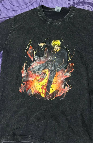 Футболка One piece Санжи варенка футболка отличного качества, один раз была одета