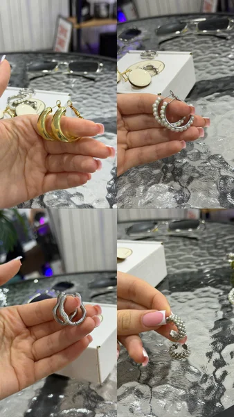 Серьги (бижутерия)