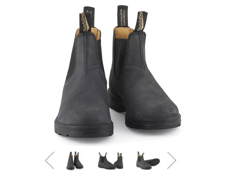 ботинки Blundstone Rustic Black