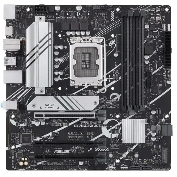 Набор: asus prime b760m-a d4 i9 12900k