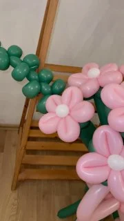 Праздничные торты из шаров
