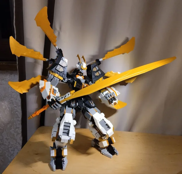 LEGO NINJAGO: Драконий мехатитан Коула (71821). Отличное состояние покупали за