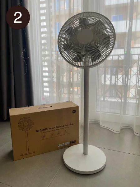 Напольный вентилятор Xiaomi Smart Standing Fan 2 Pro
