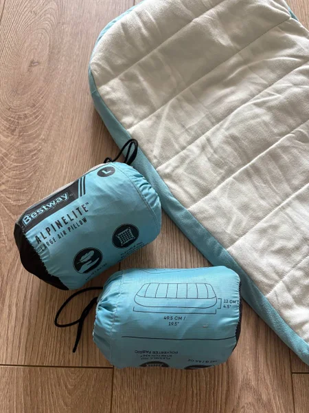 **Надувная подушка Bestway Alpinelite Large Air Pillow** 🏕️