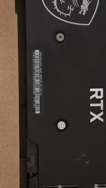 Видеокарта MSI GeForce RTX 3060 VENTUS 3X 12G OC