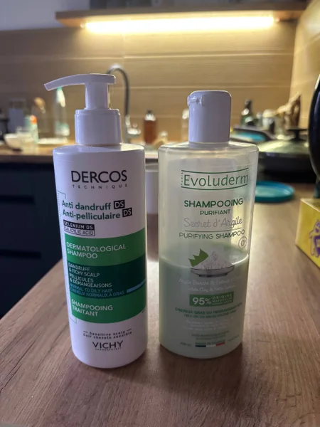 Шампунь Vichy Dercos и Evoluderm
