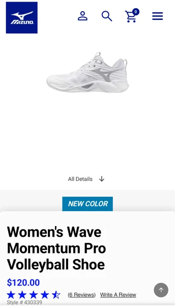 новые оригинальные профессиональные кроссовки Mizuno Wave Momentum Pro Mid в коробке с бирками.