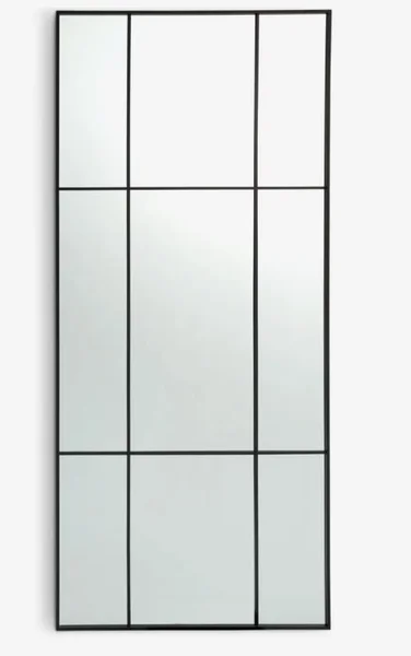 Зеркало Jysk Studstrup черное 180x80 см