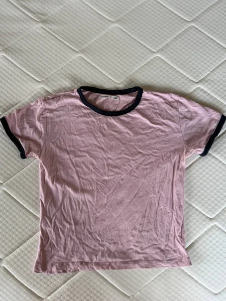 Розовая футболка Pull&Bear XL