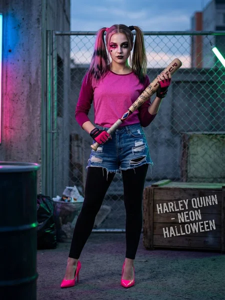 Спортивный лонгслив Harley Quinn, размер L
