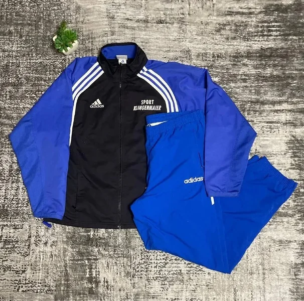 Винтажный костюм Adidas zip-up