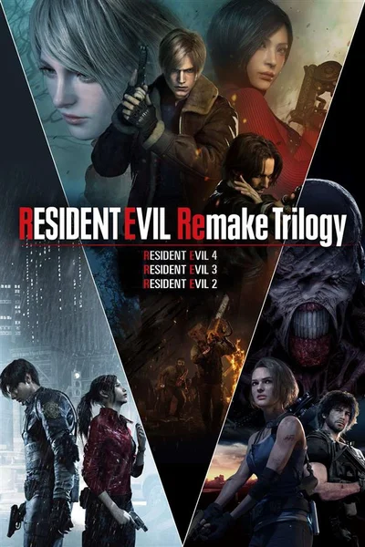 Resident Evil Remake Trilogy (PS5 диск) (RE2, RE3, RE4)