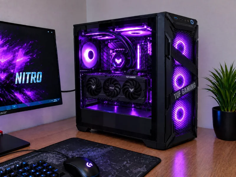 Игровой компьютер Asus TUF Gaming / i5-12400F / RTX 3070 8GB