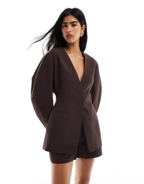ASOS льняной жакет