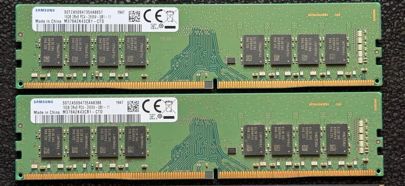 SAMSUNG 32GB 2667Mhz 2x16GB