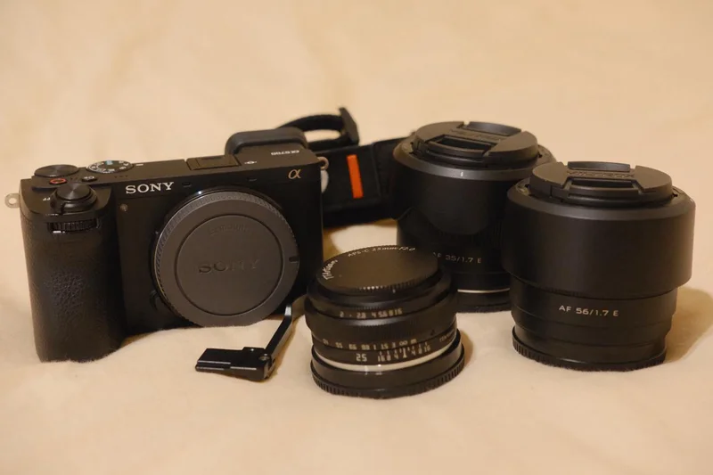 Фотоаппарат Sony a6700 с набором линз (Viltrox и TTArtisan)
