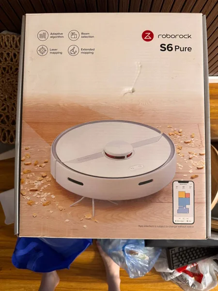 Робот пылесос Xiaomi Roborock S6 pure