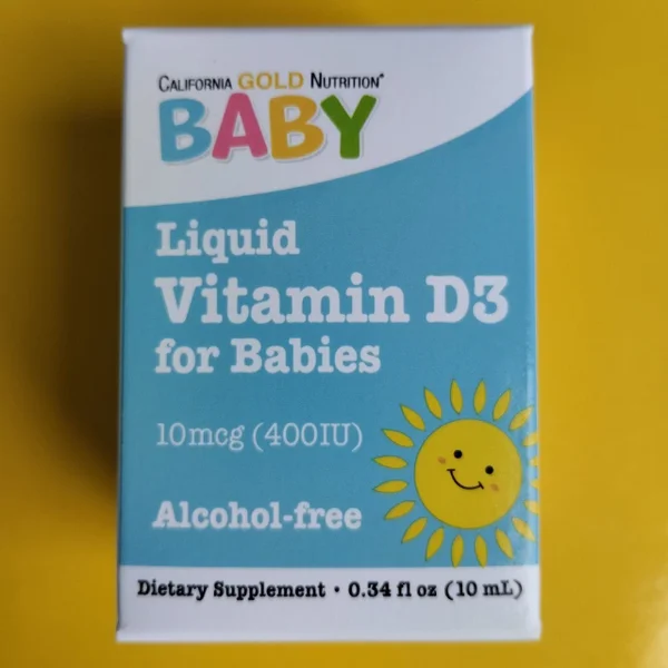 Витамин D3 для детей California Gold Nutrition