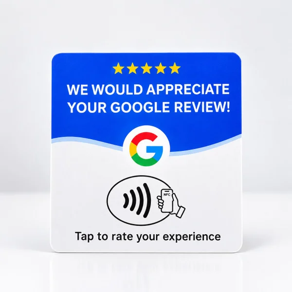 NFC-карта для Google Reviews