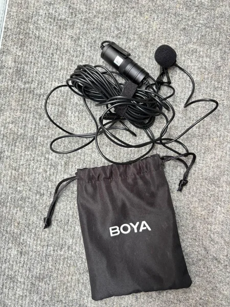 📌 **Микрофон BOYA BY-M1** (Omni Directional Lavalier Microphone