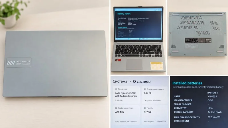 ASUS Vivobook Go 15 E1504FA (Ryzen 5, 8GB RAM, 512GB SSD)