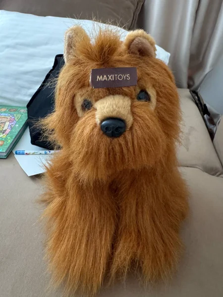 Плюшевая собака Maxitoys