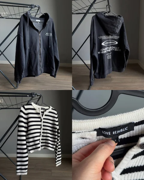 Зип-худи Pull&Bear (S)