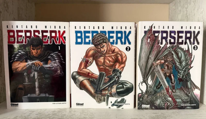 Манга Берсерк Berserk на французском языке 3 тома