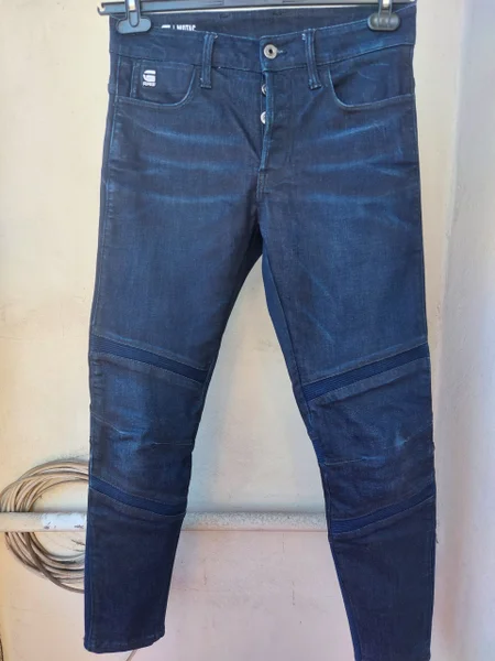 Джинсы G-star raw motac 3D синие