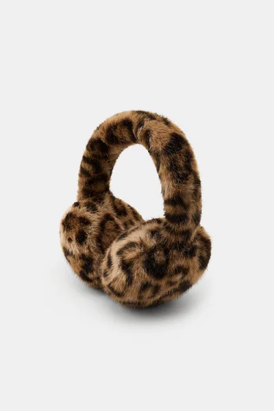 ZARA меховые наушники