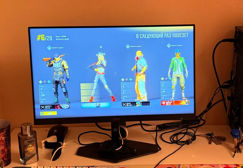 Игровой монитор AOC Gaming 24G4XE 24" FHD 180Hz