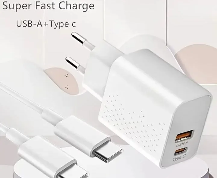 Зарядное устройство Xiaomi/Samsung/Apple 40W с кабелями