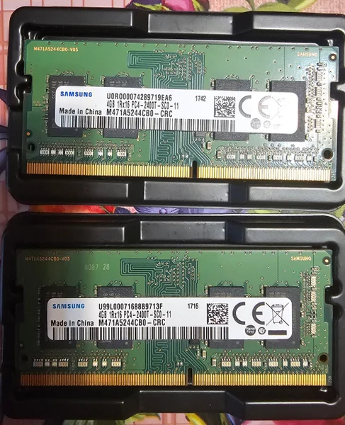 Оперативная память Samsung SODIMM DDR4 8GB (2x4GB)