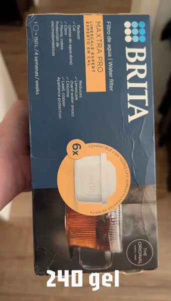Набор картриджей для воды Brita HARD water expert 6 штук