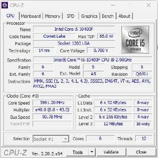 Игровой ПК Intel Core i5-12400F, RTX 3070 Ti 8GB