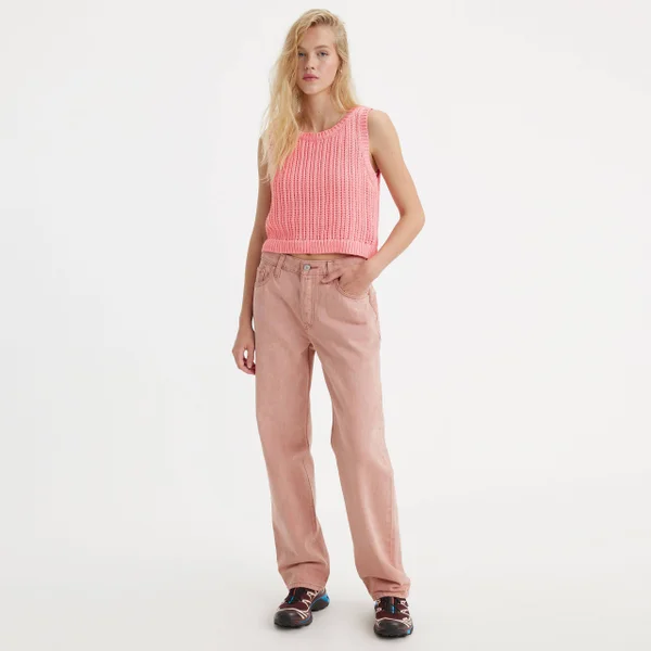 Джинсы Levi’s 501 90s. Размер 28/30, это примерно 44-46 и рост 160-165. Стирала, но не носила.