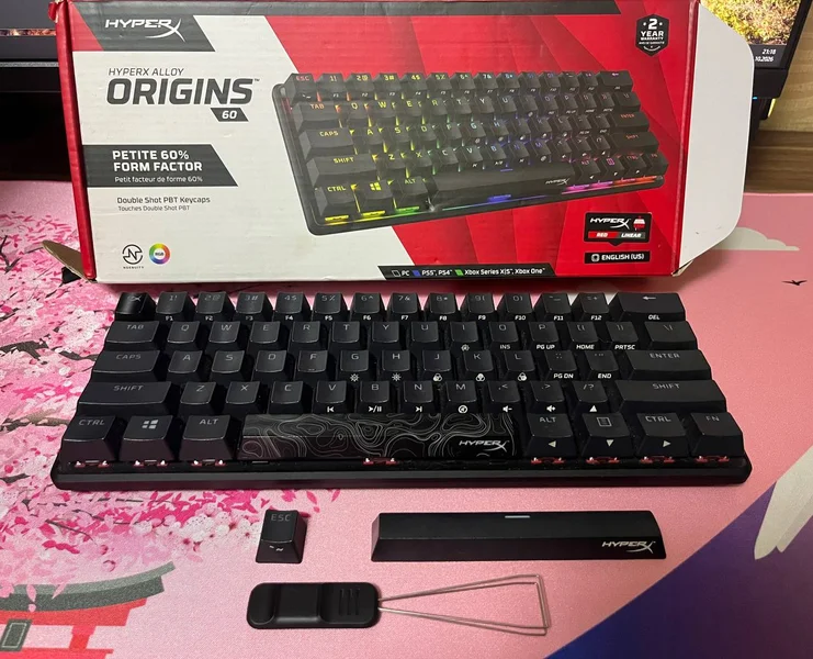 Клавиатура HyperX Alloy Origins 60