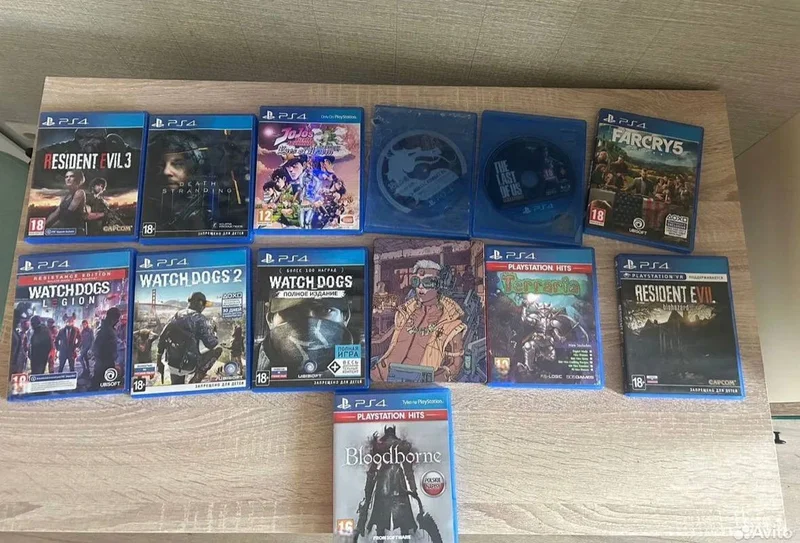 Диски с играми для PlayStation