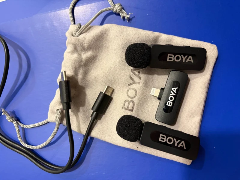 Петличные микрофоны Boya