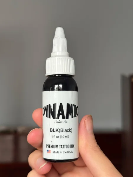 Краска для тату Dynamic Color Co. BLK Black 30 мл