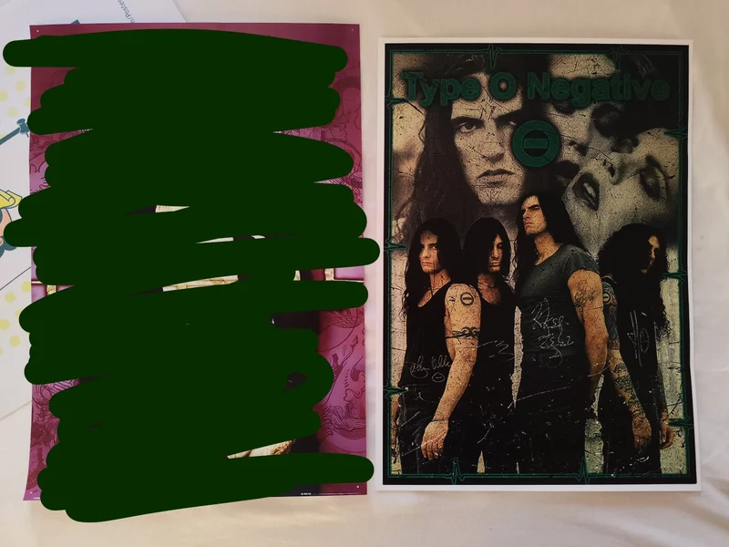 Плакат постер Type O Negative 30x40 см