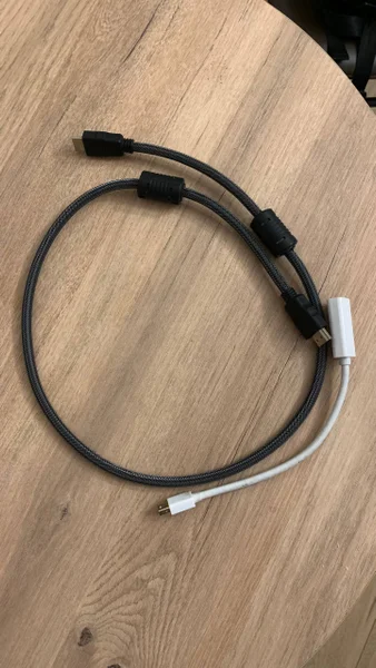 Переходник Mini DisplayPort Thunderbolt на HDMI с кабелем