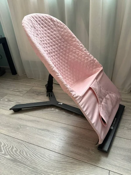 Шезлонг розовый Kinderkraft