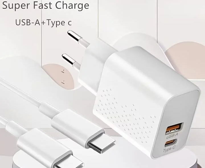 Зарядное устройство Xiaomi/Samsung/Apple 40W с кабелями