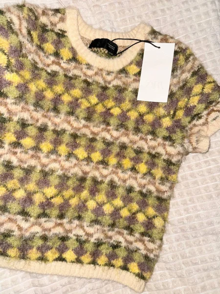 Вязаная кофта ZARA, размер XS
