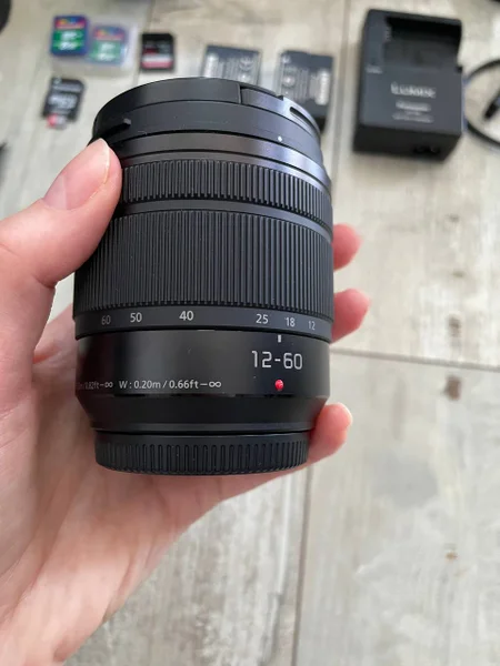 Камера Panasonic Lumix G80 с двумя объективами и аксессуарами