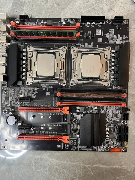 Комплект Huananzhi X99 + Xeon E5-2699 v3 + 64GB RAM + 6x SSD + БП